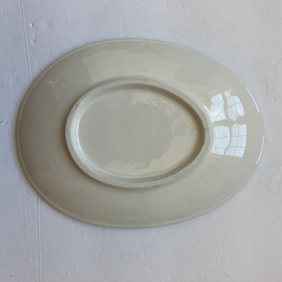 5 Easter Egg Shaped Dishes Floral Pastel Spring Holiday Candy Small Plate 9x6 in - Picture 12 of 12